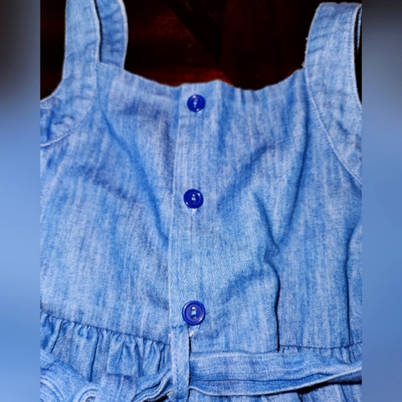 New Sophie Dess Lightweight Denim Jumper, Size 2 - Picture 5 of 5